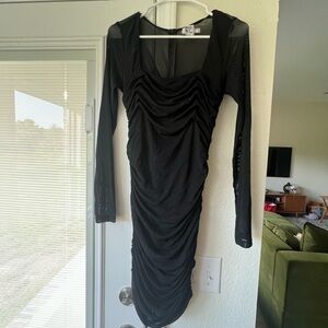 Little black mini dress